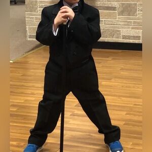 Black Formal four piece Suit for Kids